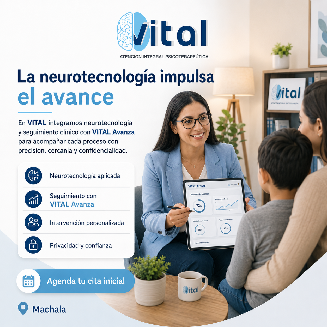 Neurotecnología aplicada en VITAL